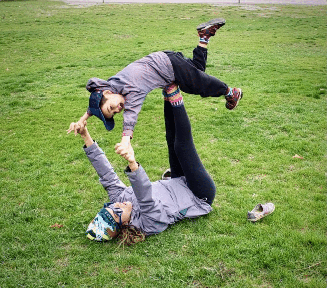 Dipali spending time with her family and thriving with ulcerative colitis.